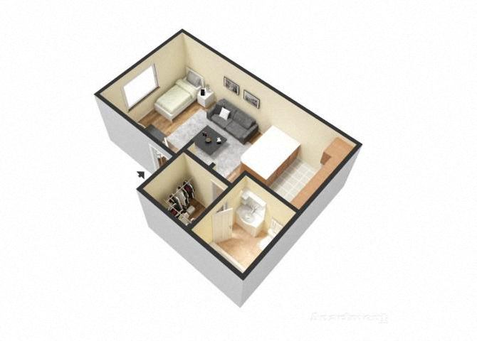 Studio floor plan