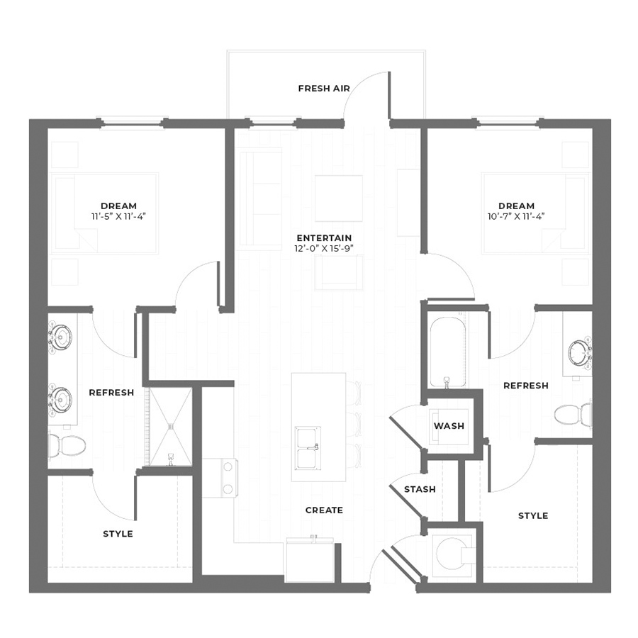 B1 floor plan