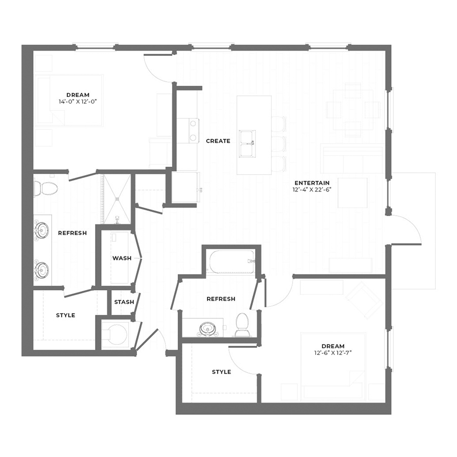 B5 floor plan