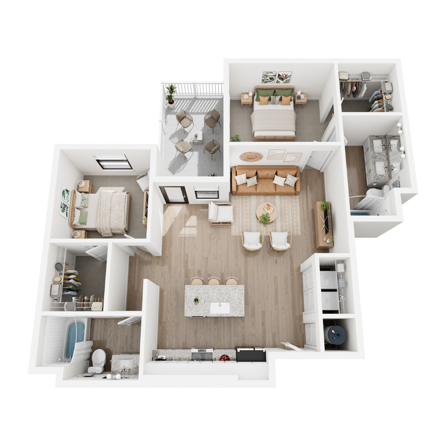 B3 ALT floor plan