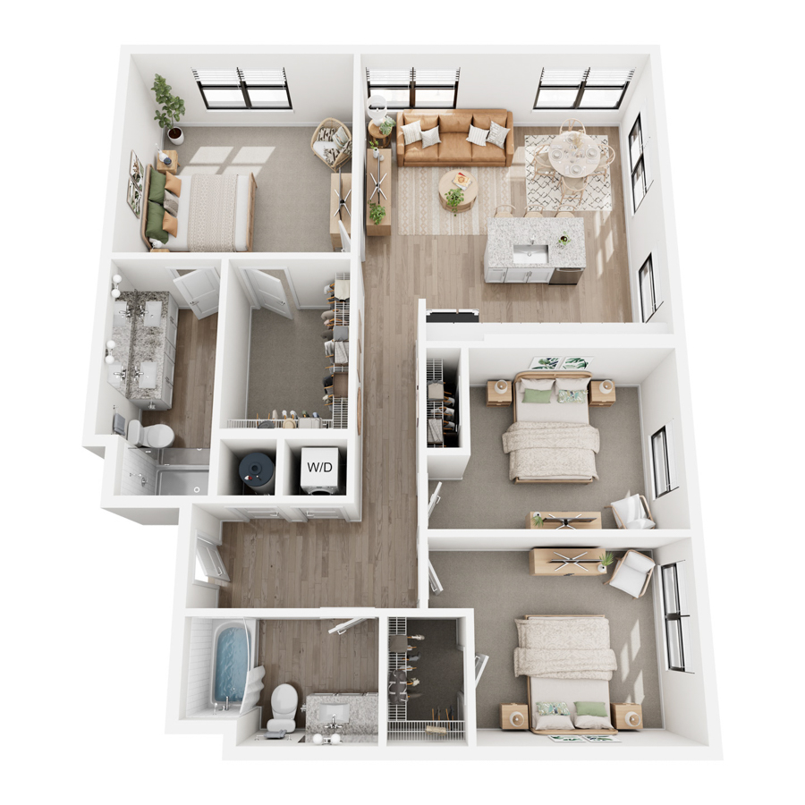 C1 ALT 1 floor plan