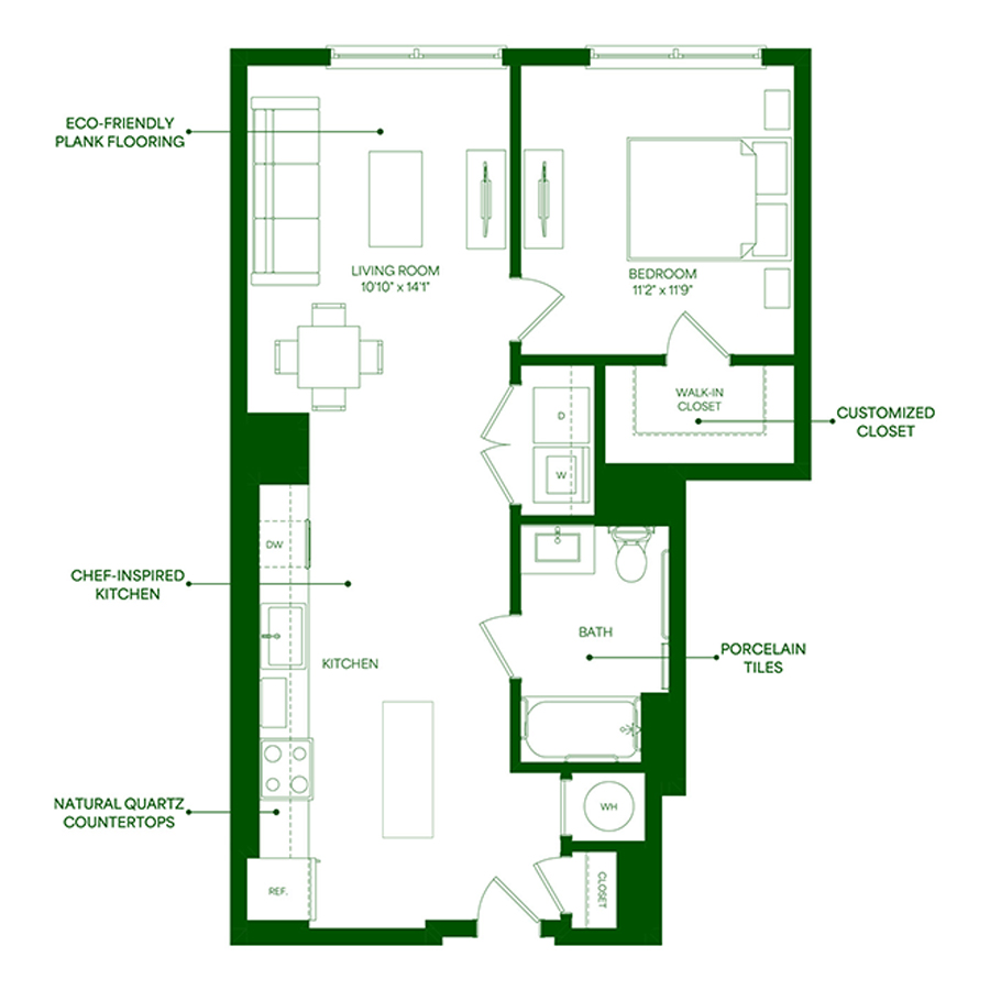 A13 floor plan