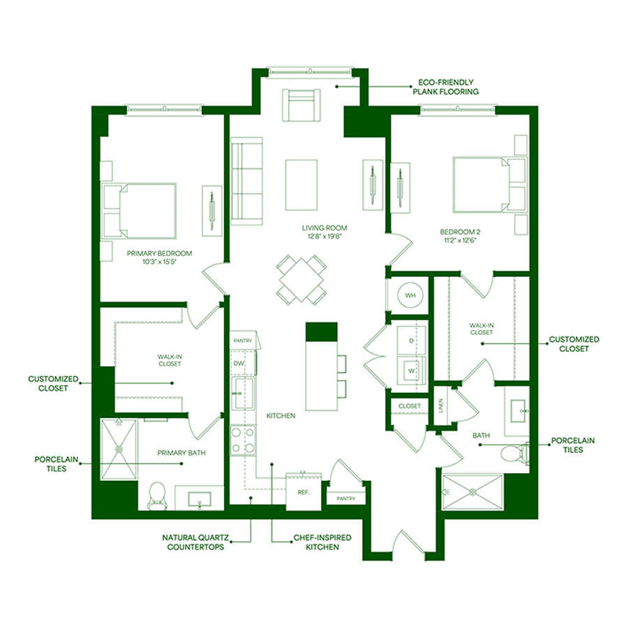 B8 floor plan