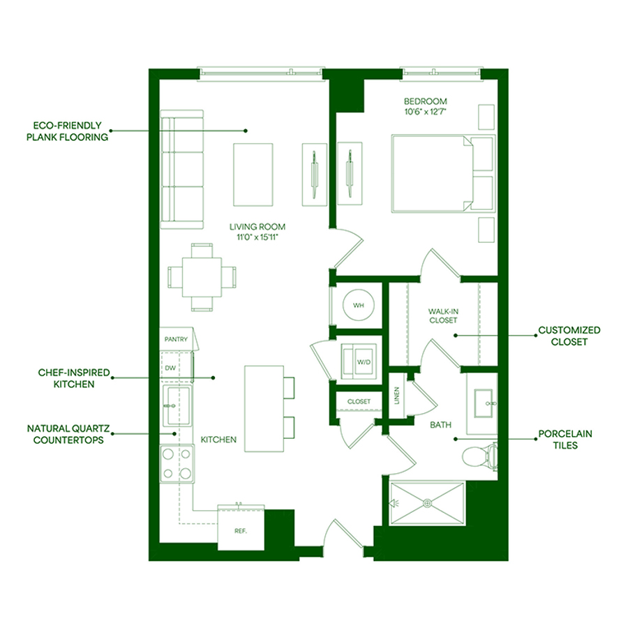 A8 floor plan