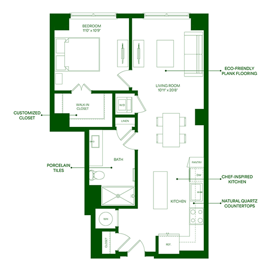 A11 floor plan