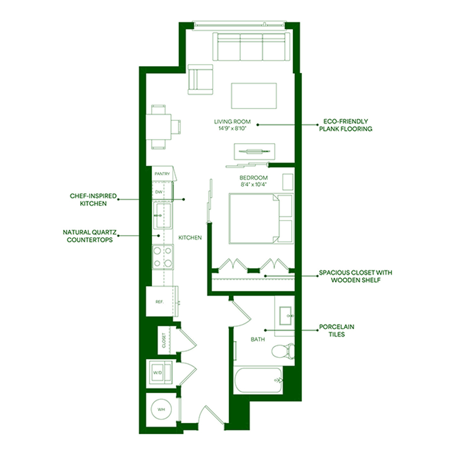 A4 floor plan