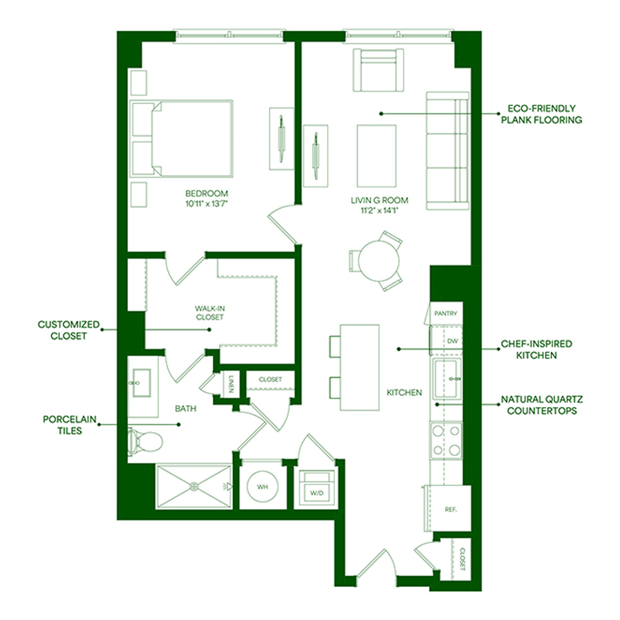A17 floor plan