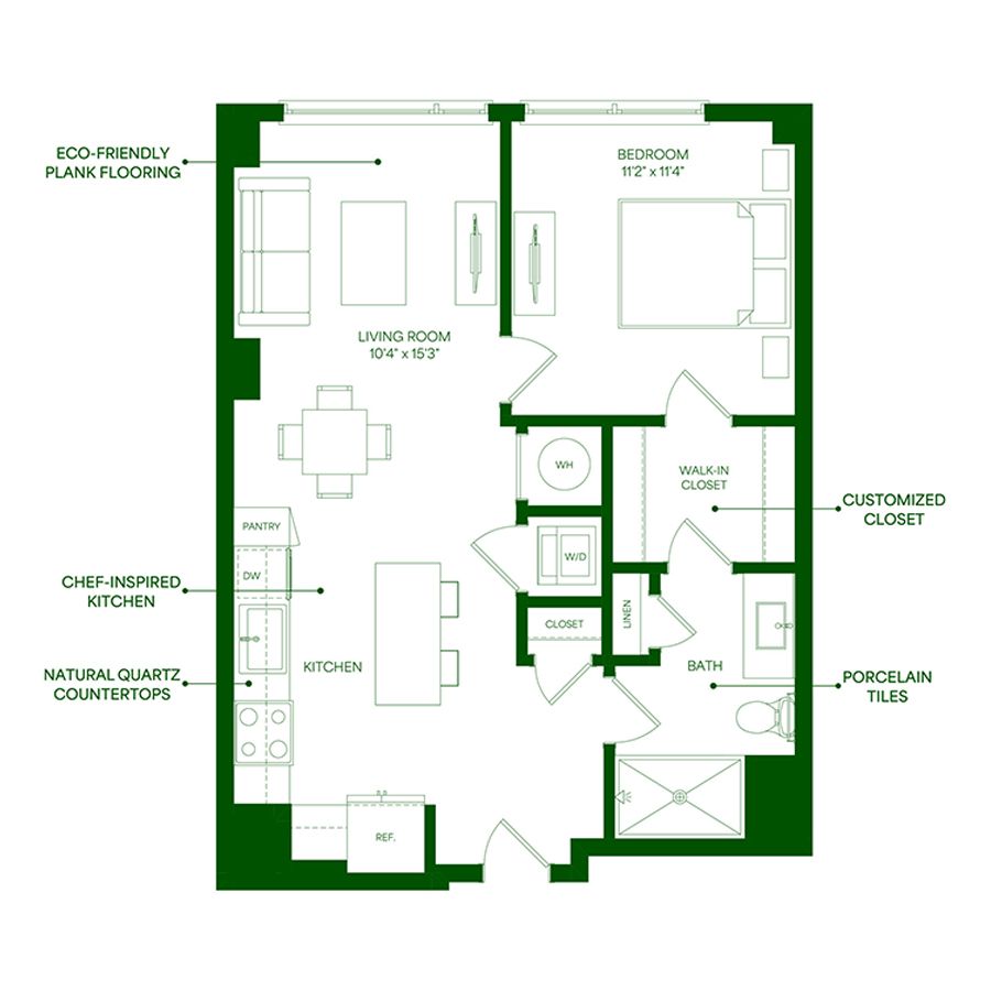 A9 floor plan