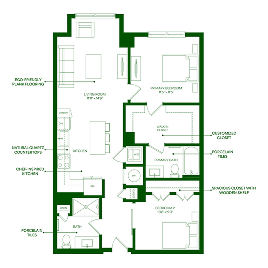 B2 floor plan