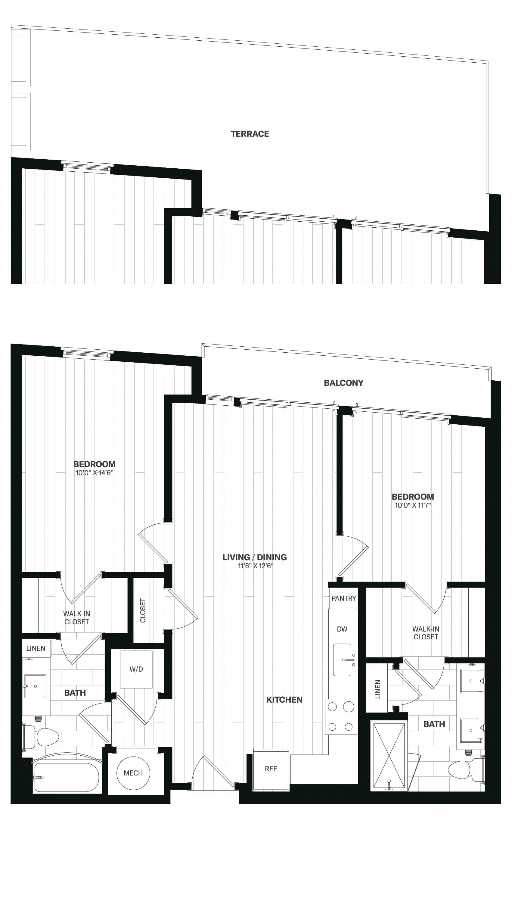 B2 floor plan