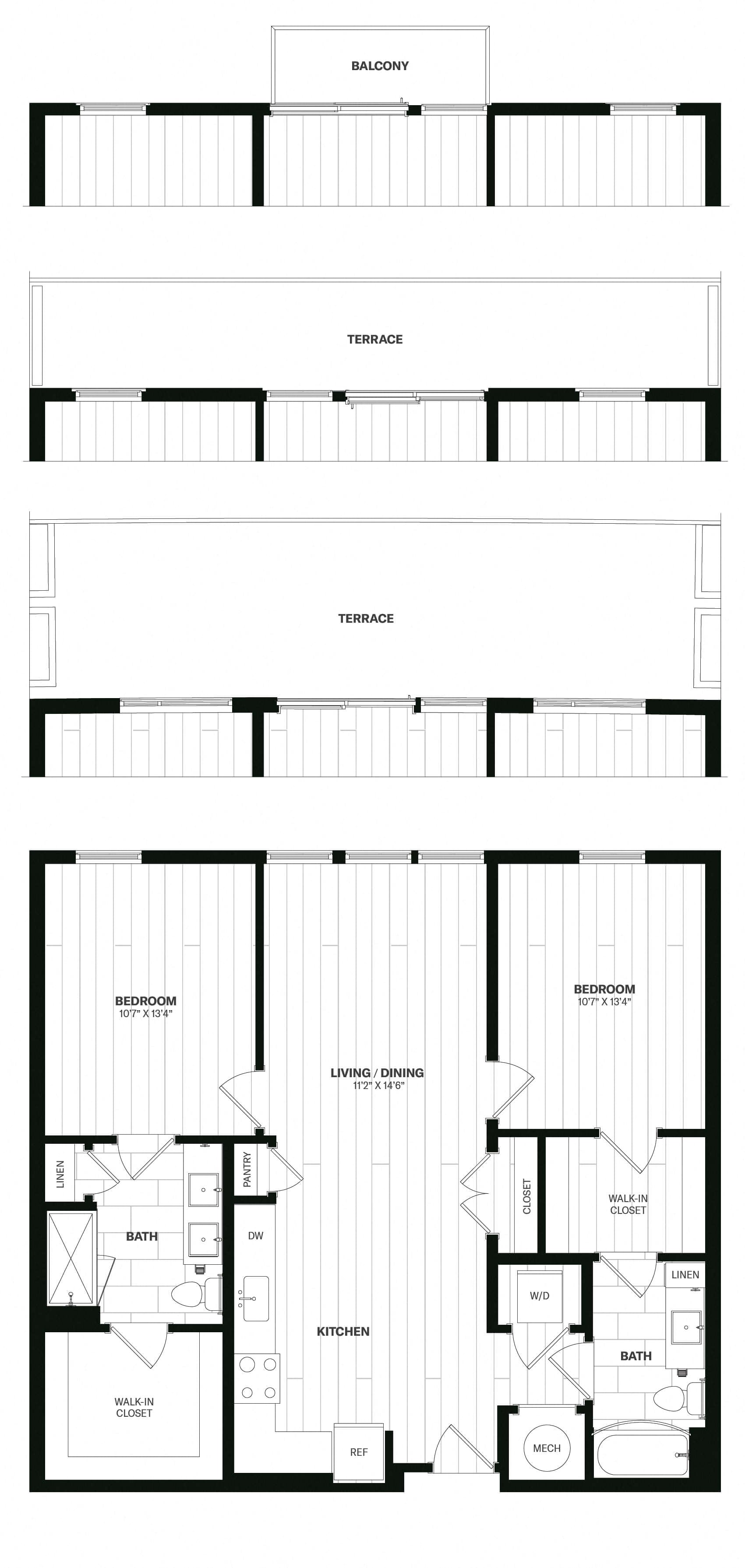 B6 floor plan