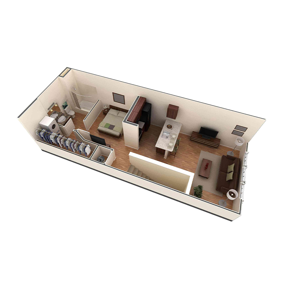 Studio Grand Overlook floor plan