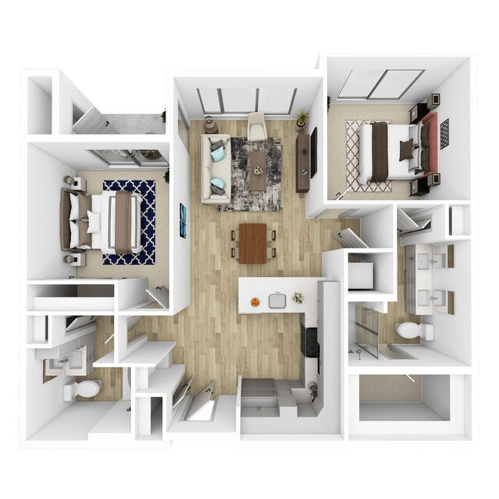 Echo floor plan