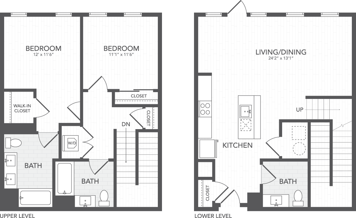 B2 (Townhome) floor plan