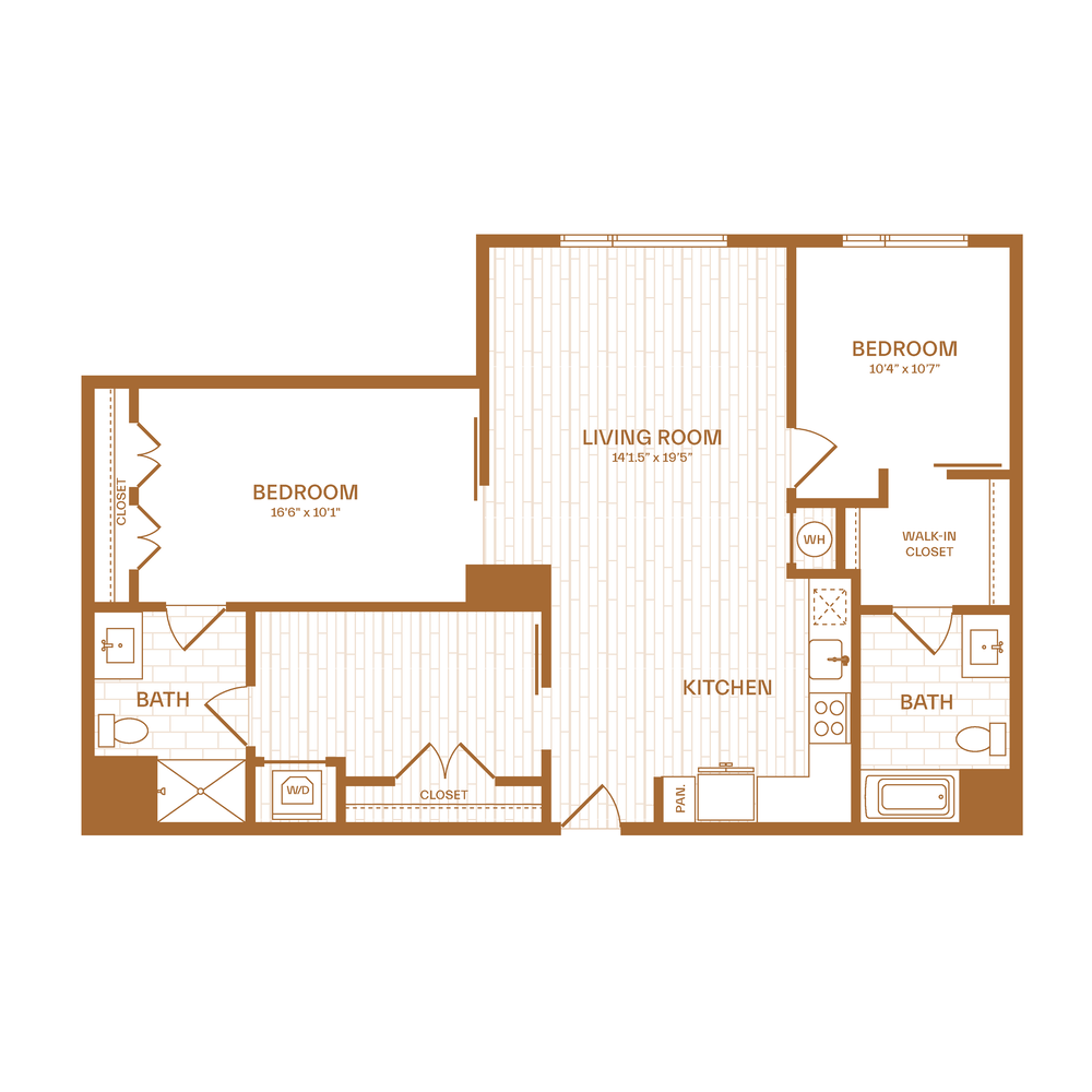 B25.Den floor plan