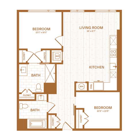 B12.A floor plan