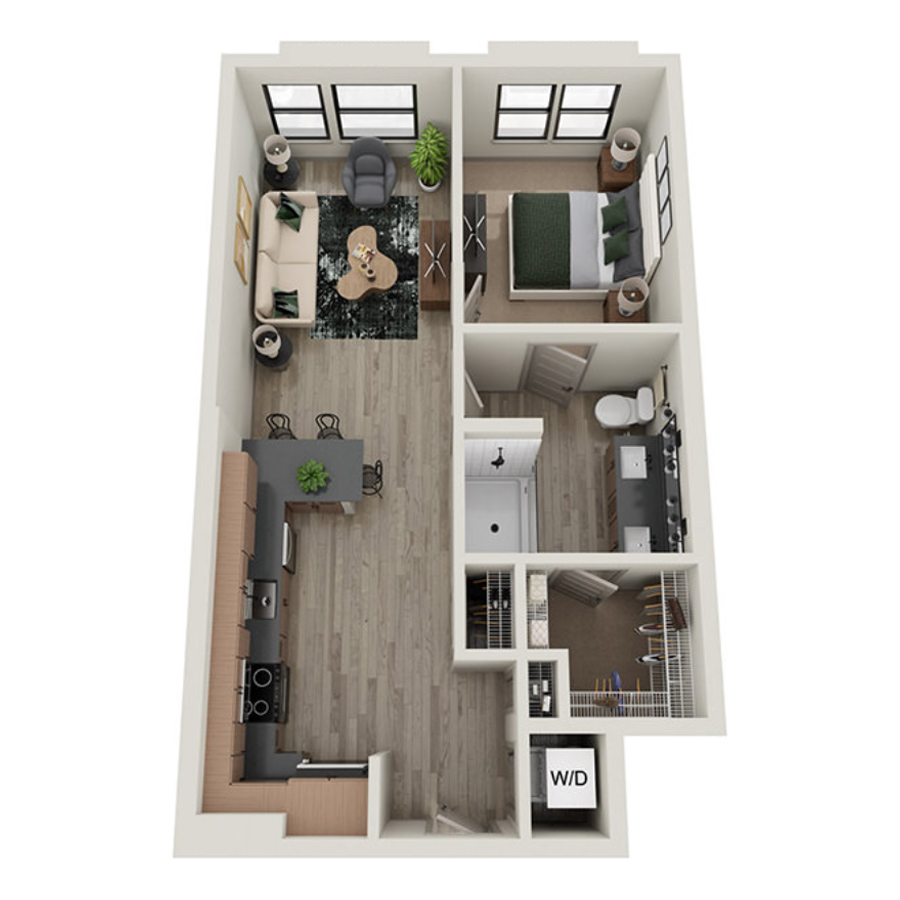 A1 floor plan