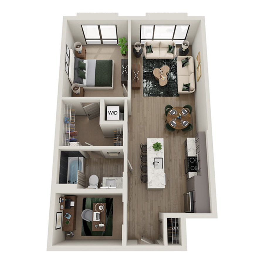 AD-1 floor plan