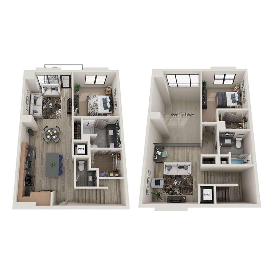 BL-1 floor plan