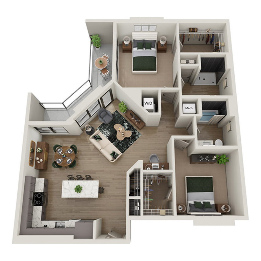 B4 floor plan
