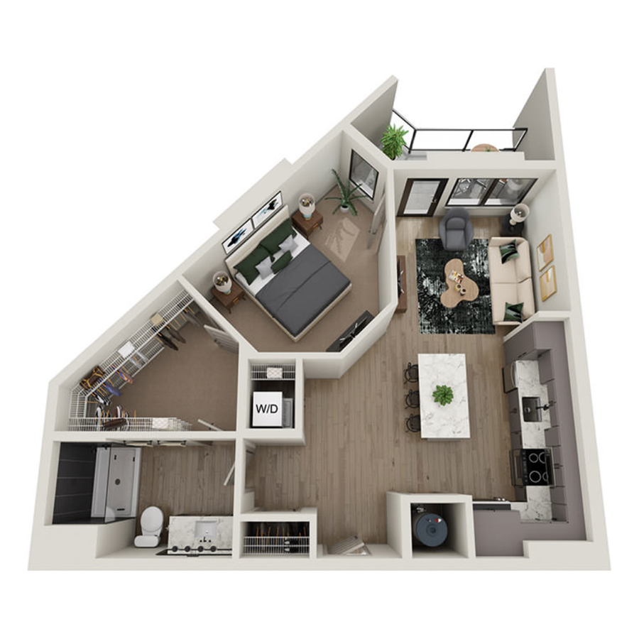 A2 floor plan