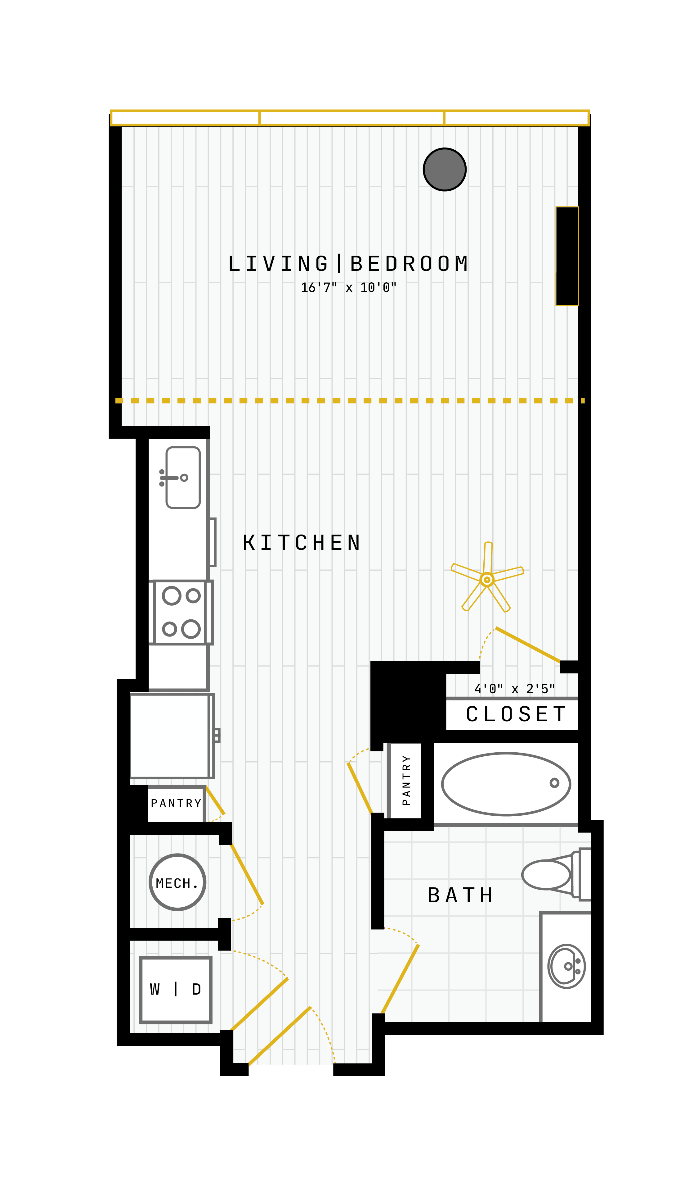 Studio-S-13 floor plan
