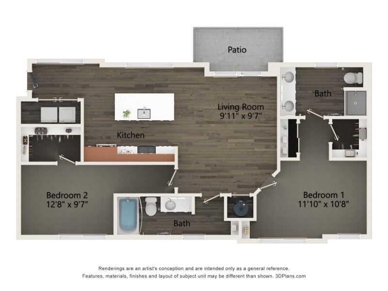 B2C floor plan