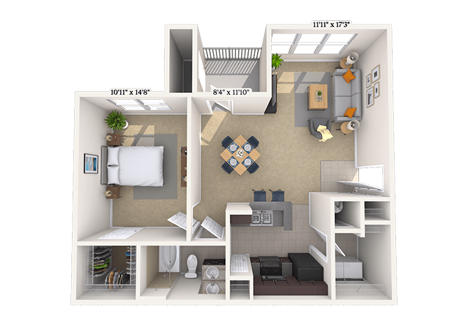 Allandale floor plan