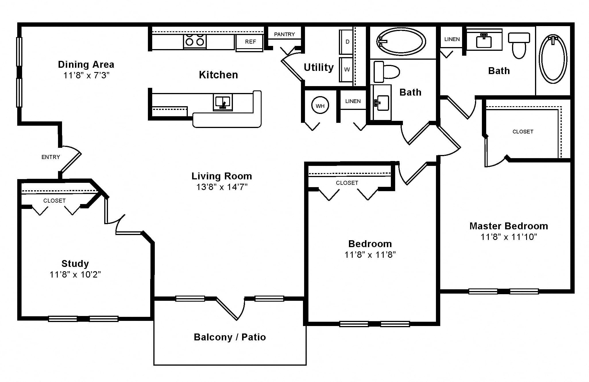 The Venicia floor plan