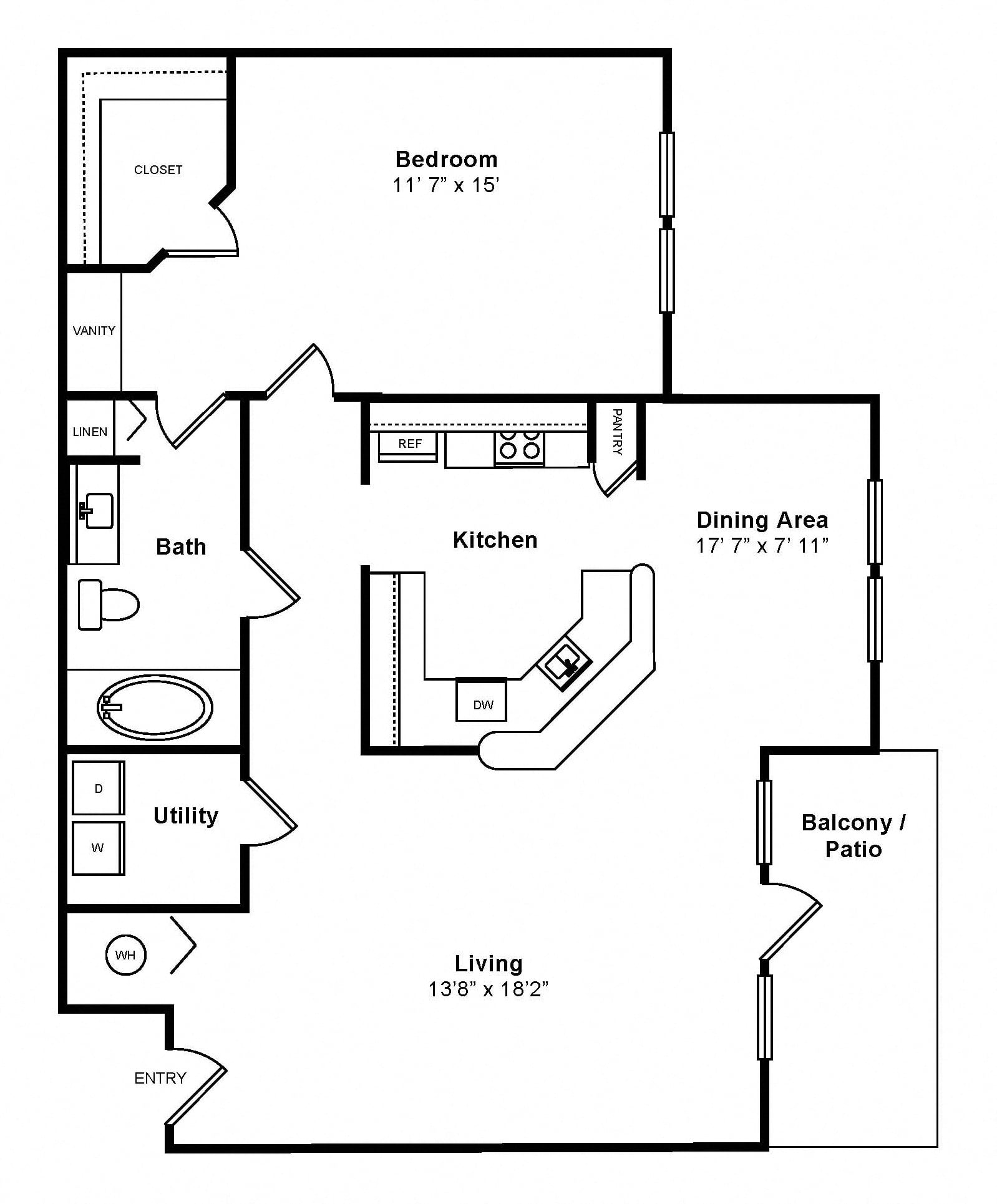 The Florencia floor plan