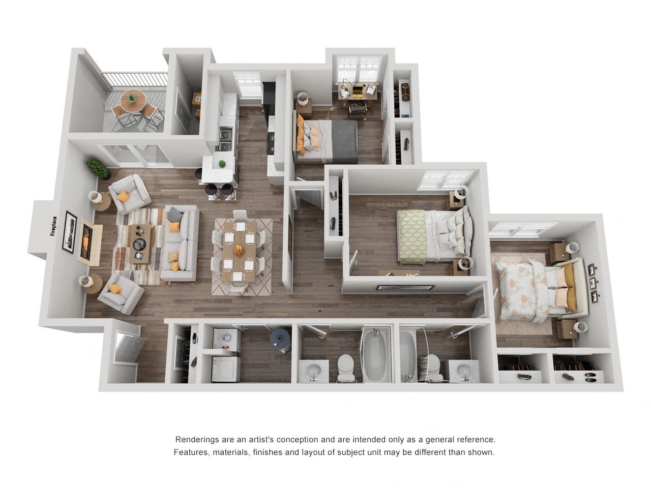 The Carlton floor plan