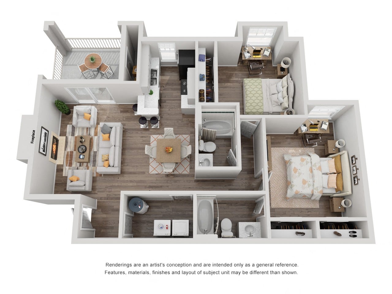 The Bermuda floor plan