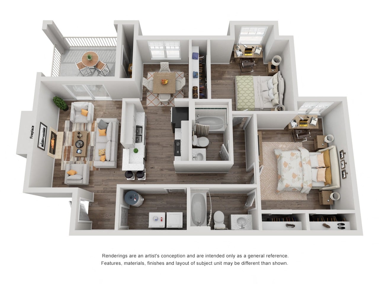 The Bradford floor plan