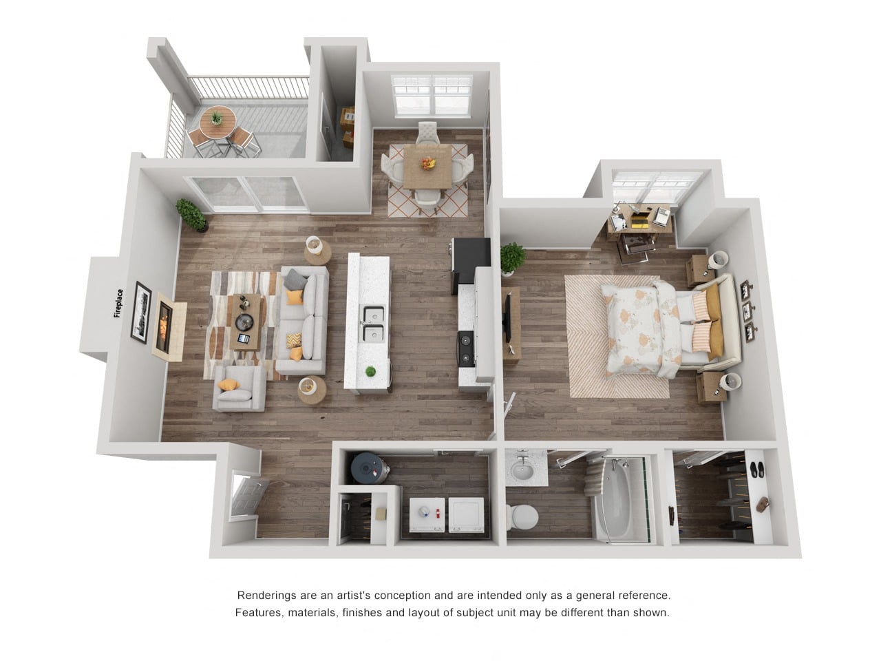 The Austin floor plan
