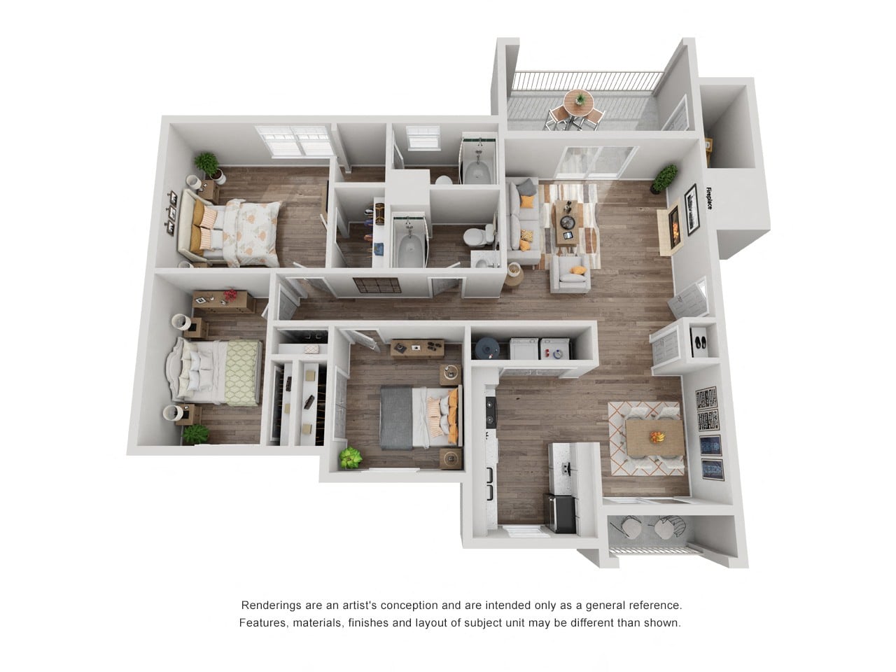 The Charleston floor plan