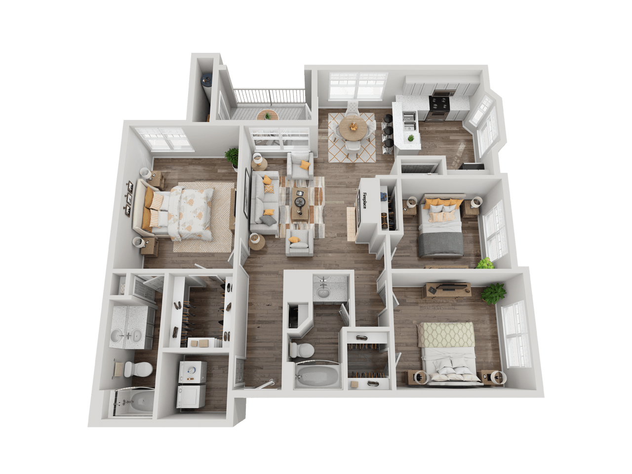 The Captiva floor plan