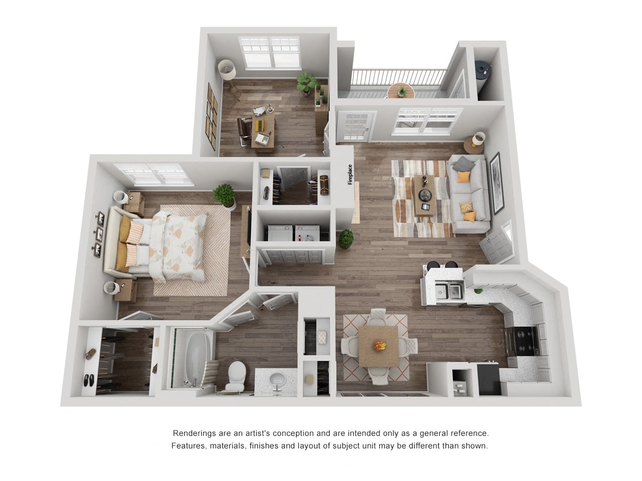 The Berkshire floor plan