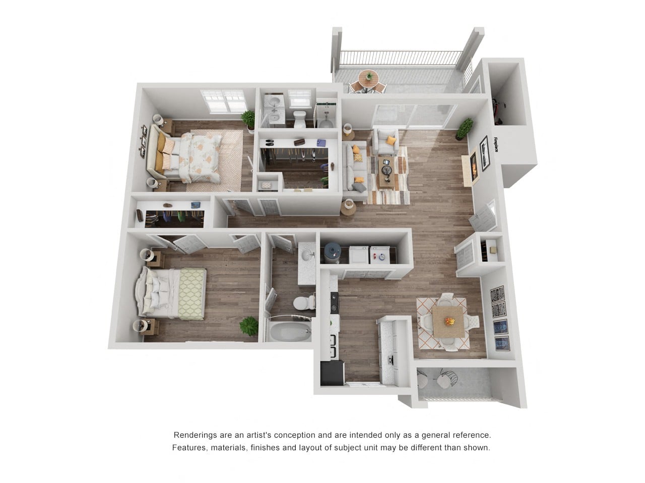 The Berkley floor plan