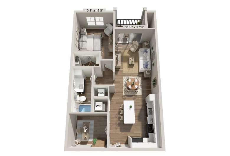 A2-ALT1 floor plan