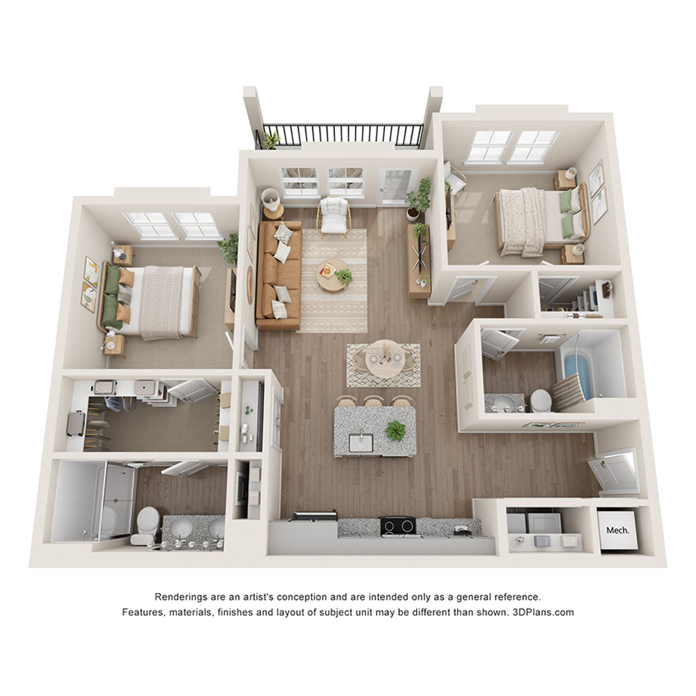 Pisgah Floorplan