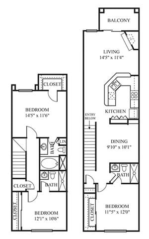 Palermo floor plan