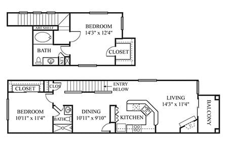 Cypress floor plan