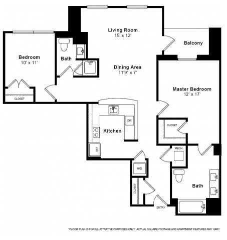 E: B5 floor plan