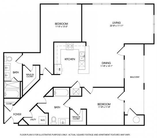 W: C2 floor plan