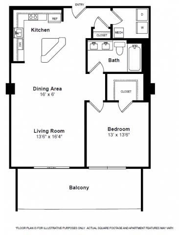 E: A3 floor plan