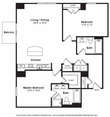 E: B8 floor plan
