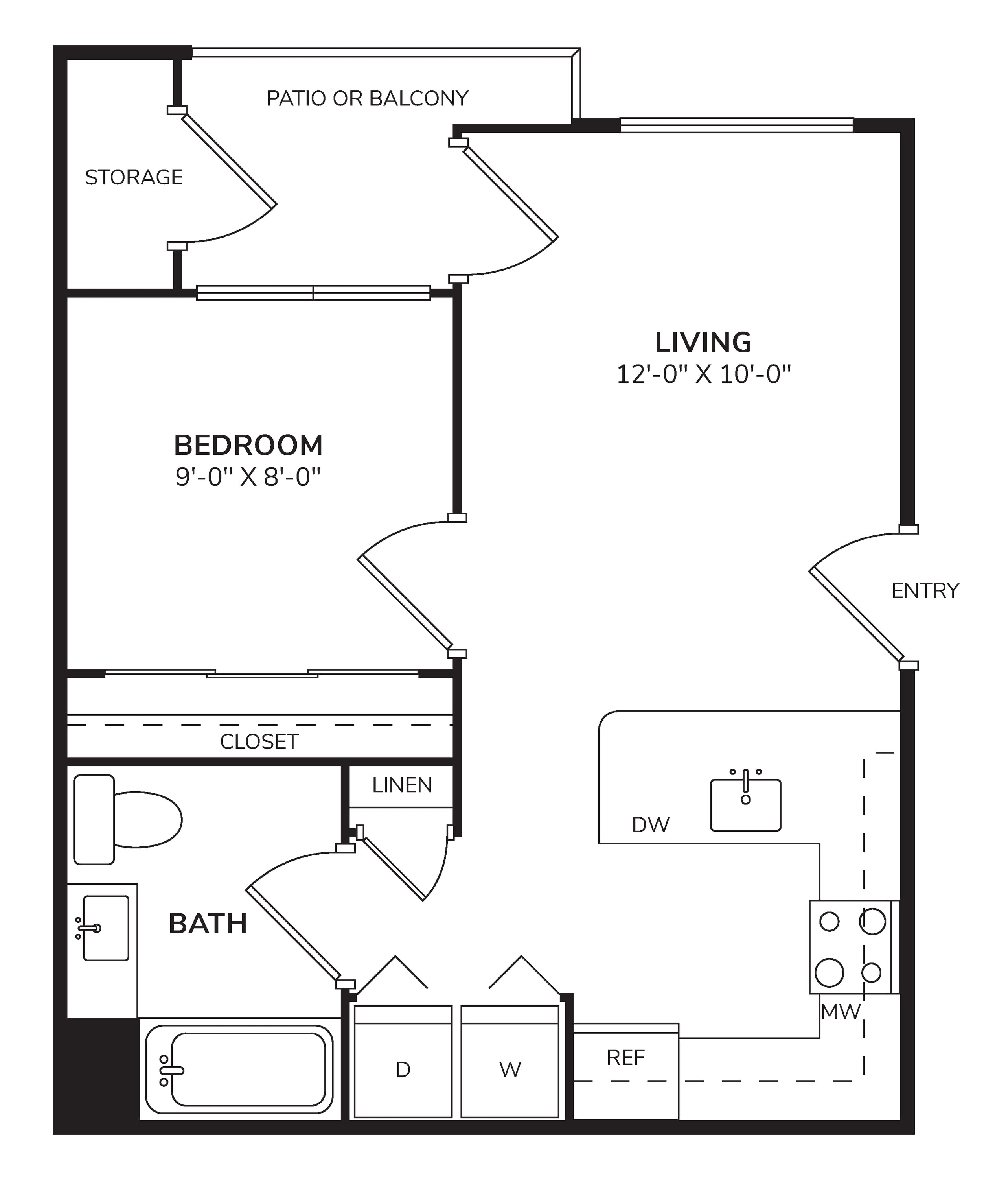 Palermo floor plan