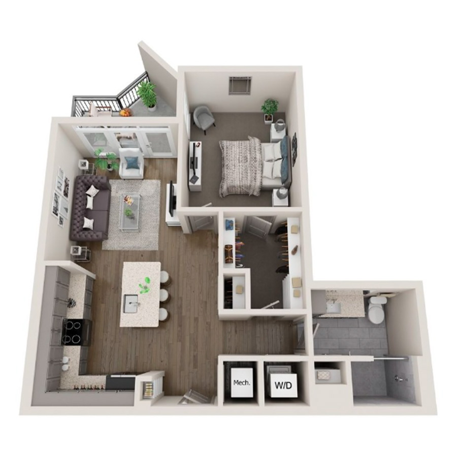 A2 floor plan