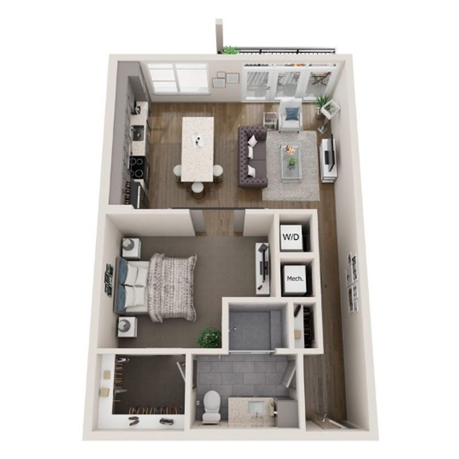 A5 100 floor plan