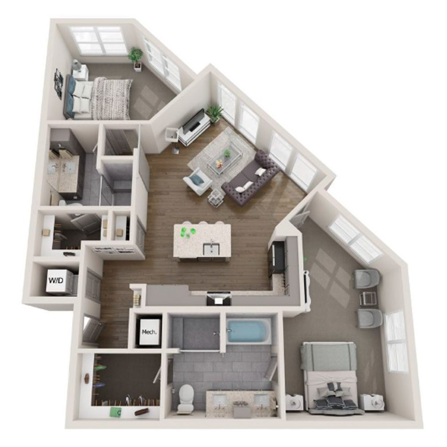 B4 floor plan